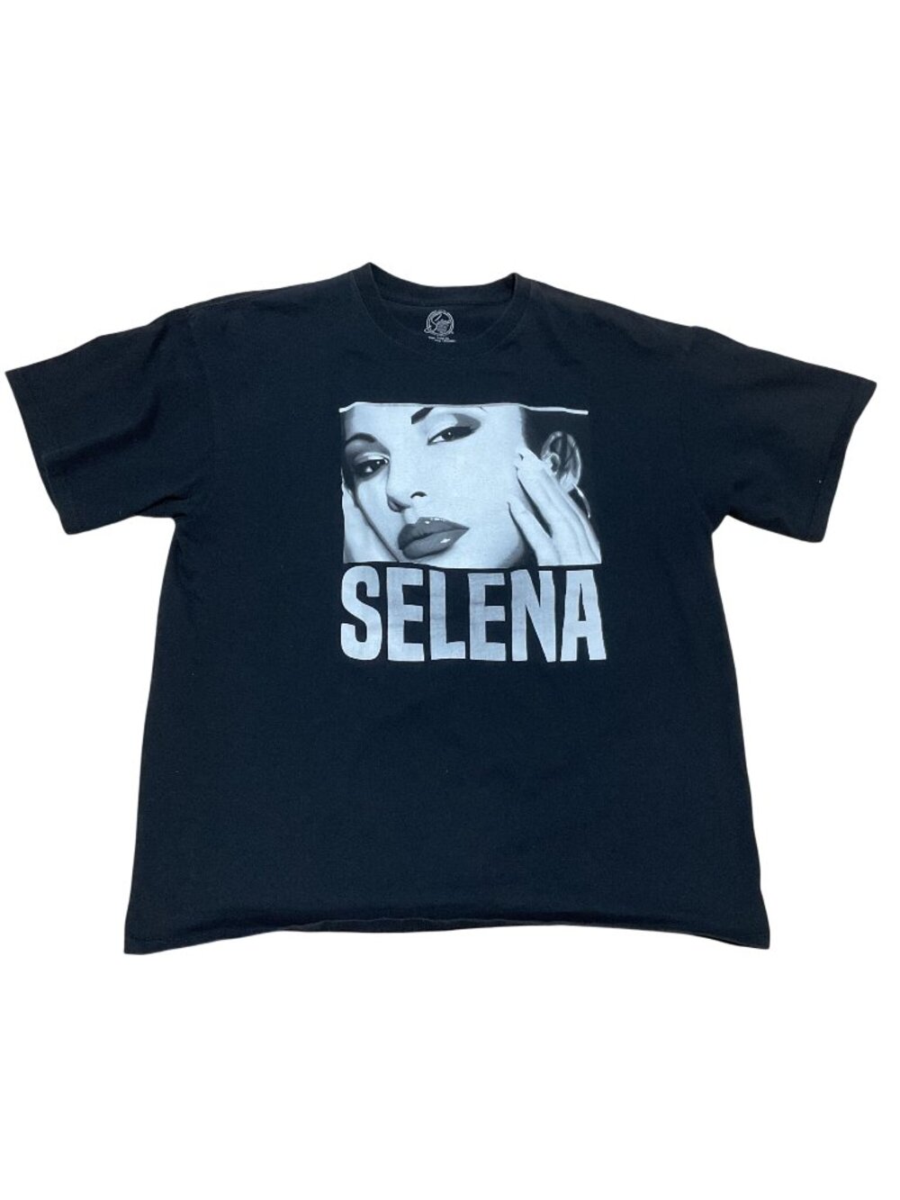 Selena Black T-Shirt Size XL With Graphic Print Official Merch Latina Singer